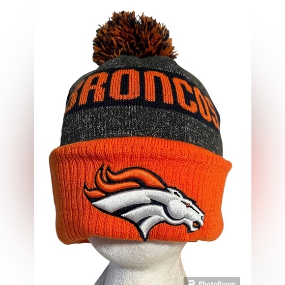 NWOT New Era NFL Denver Broncos Wool Blend Lining Beanie Hat - Picture 1 of 8